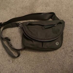 lululemon athletica Charcoal Belt Bag